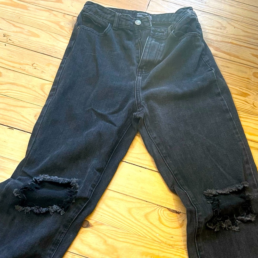Black Ripped Jeans
